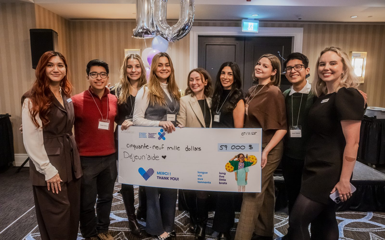 Ça donne le goût d’être philanthrope