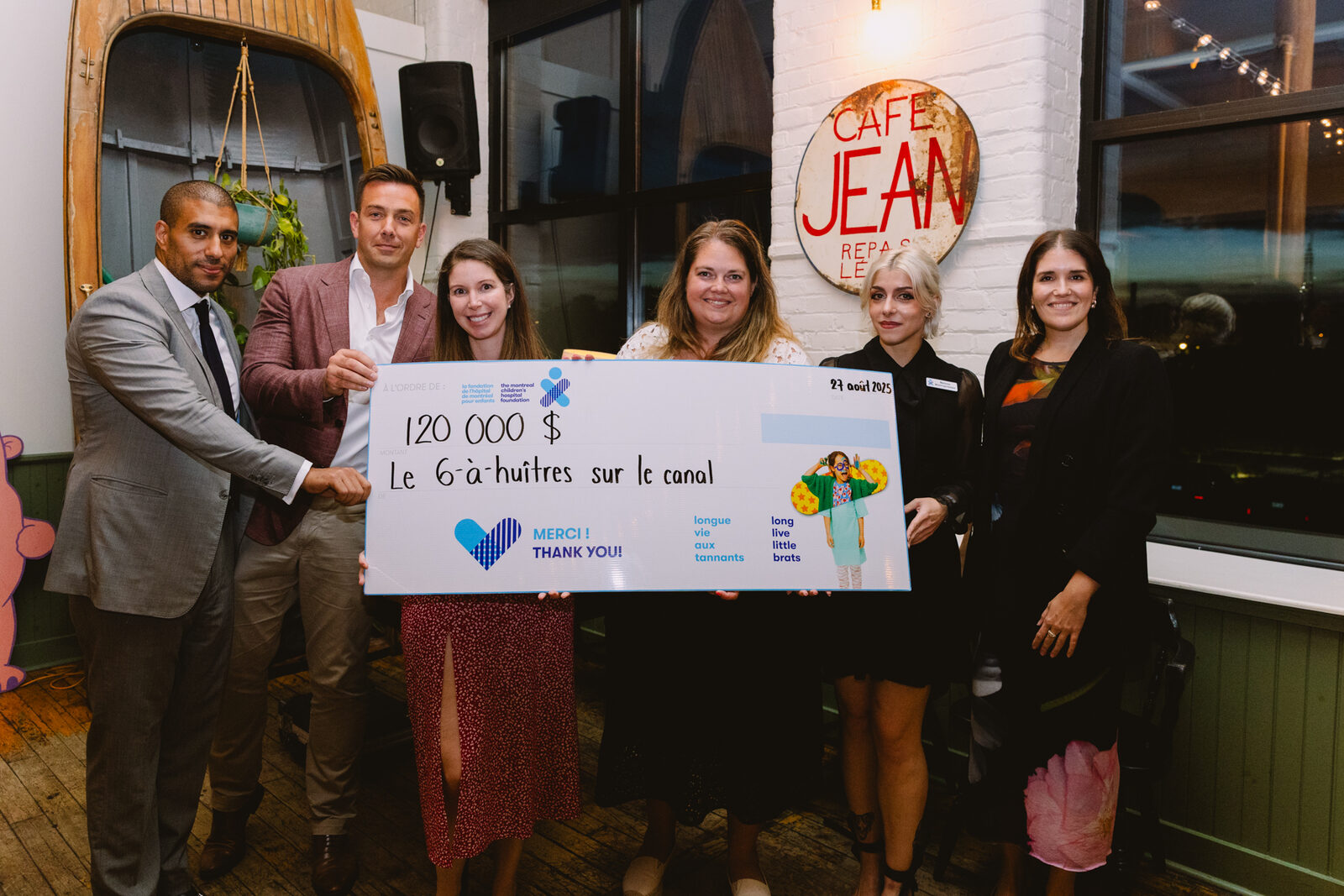 Notre 6-à-huîtres fait salle comble